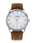 Pre-Owned Hermes Slim d'Hermes Watch